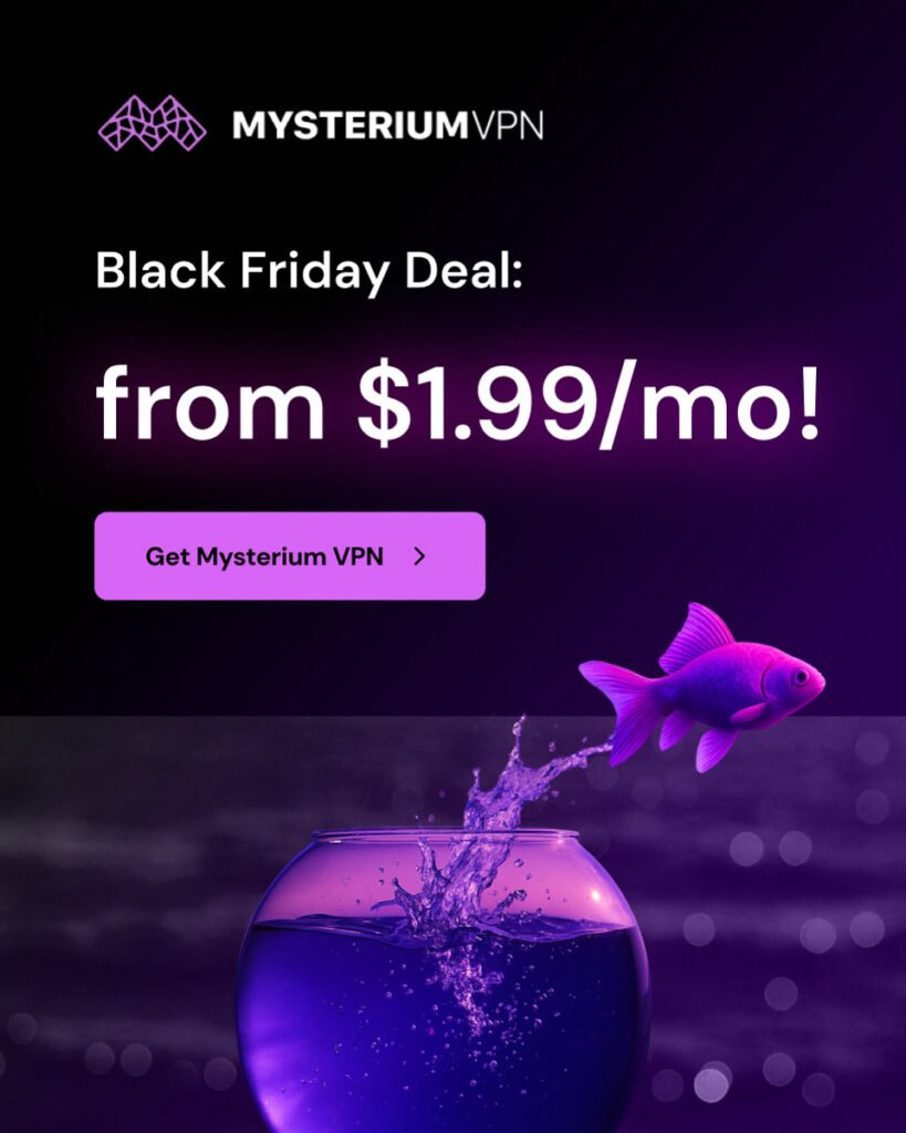 mysteriumvpn black friday banner